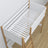 White and Oak Wooden Loft Bed with Desk – Ladder and Joint Details