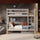 Grey Wooden Bunk Bed – Children’s Room, Solid Wood, Scandinavian Style