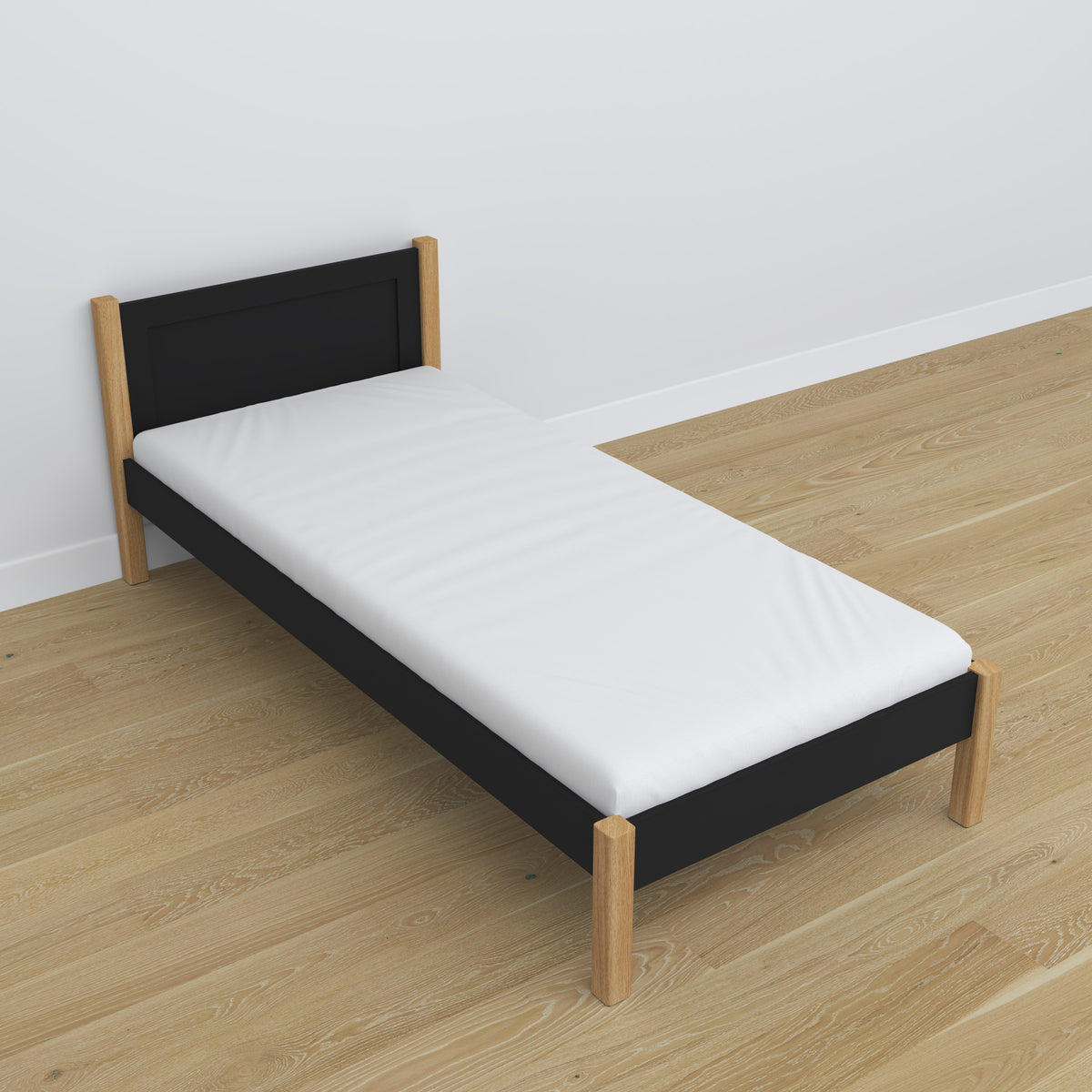 Nizio pine slatted base for single bed – durable support base