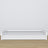 Low Bed White Wooden – Dimensions and Diagram, Nizio