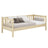 Sofa bed wooden clear pine – children’s room, Scandinavian style Nizio