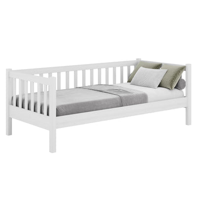 sofa bed N03 wooden in custom RAL/NCS colour – solid wood, Nizio