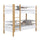 White and Oak Wooden Bunk Bed – Children’s Room, Solid Wood, Scandinavian Style