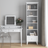 Wooden shelf 1S 57 Scandi white