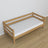Sofa bed natural oak made of oak – dimensions and diagram, Nizio