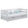 Wooden sofa bed with drawer grey – child’s room, scandi style Nizio