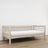 Sofa bed oak bleached oak – wood details and joints, Nizio Home