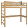 Natural Oak Loft Bed – Children’s Room, Solid Wood, Scandi Style