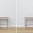 Desk 3S oak bleached oak in office – Scandinavian arrangement, Nizio