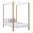 Wooden canopy bed white-oak – child’s room, Scandinavian style, Nizio