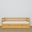 Natural pine sofa bed with mattress drawer made of wood – dimensions, Nizio