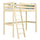 Clear Pine Wooden Loft Bed – Children’s Room, Solid Wood, Scandi Style