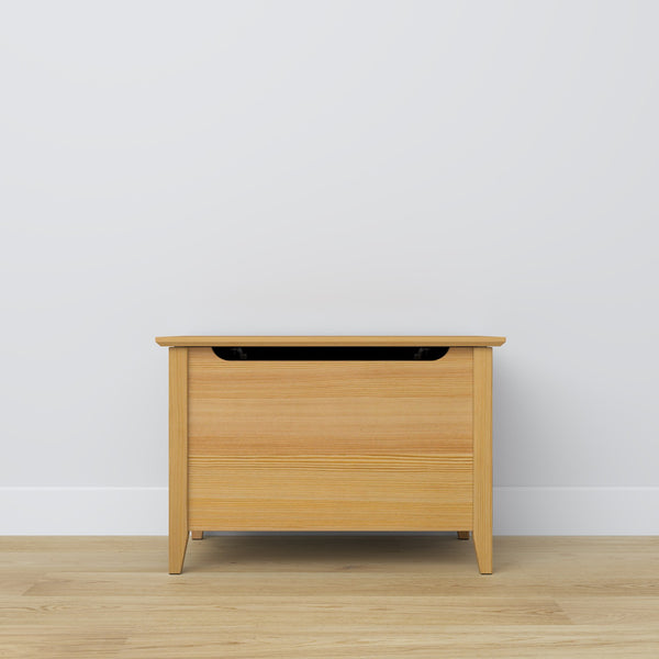 Chest pine natural pine – storage and seating, Scandinavian style by Nizio