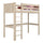 Bleached Oak Loft Bed – Children’s Room, Solid Wood, Scandi Style
