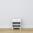 bedside table 1S N02 Scandi wooden in custom RAL/NCS color – solid wood, Nizio