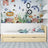 Clear pine bed with mattress drawer – side view, wooden, Nizio Home