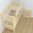 Clear Pine Wooden Bunk Bed with Drawer – Scandi Children’s Room Arrangement