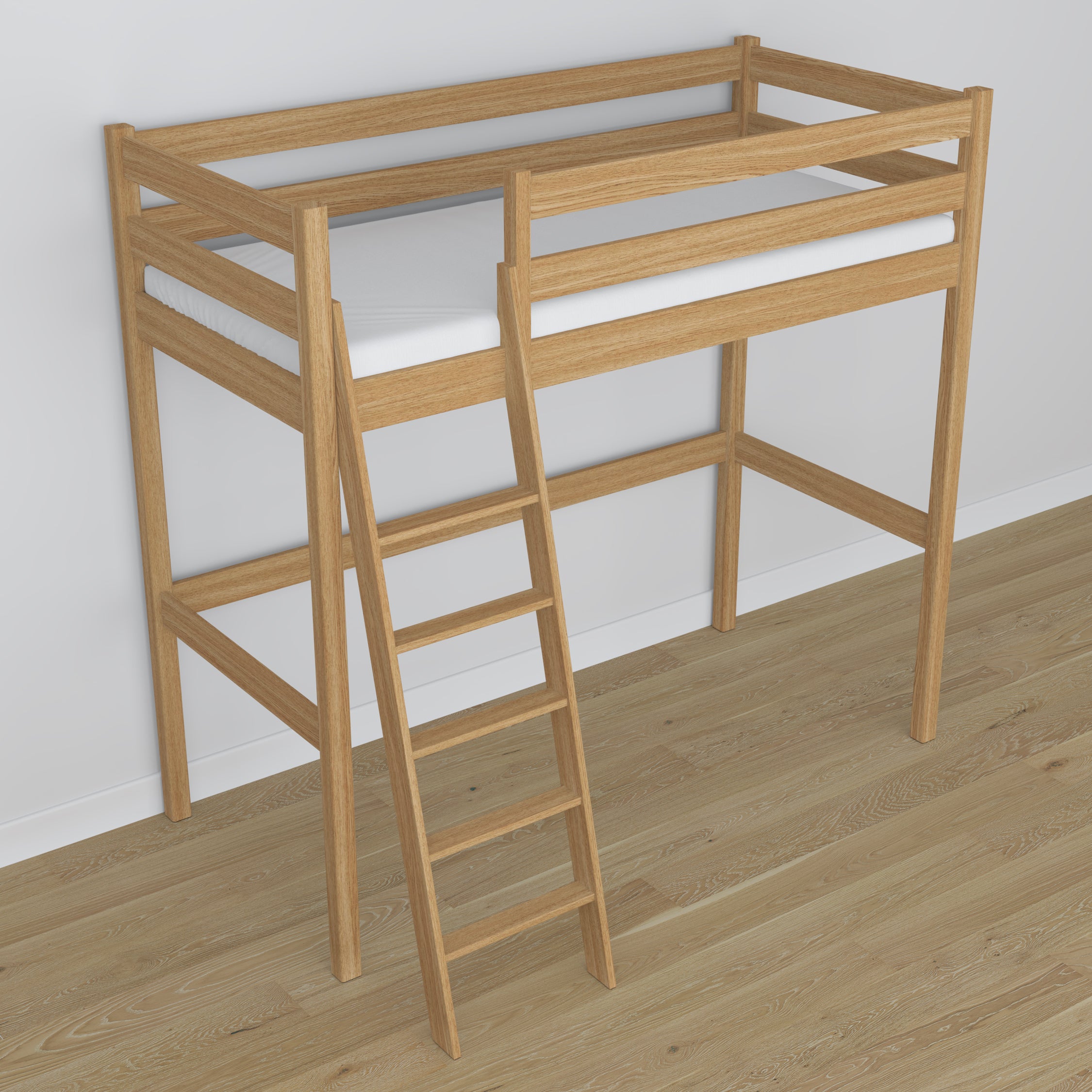 Nizio pine slatted base for loft bed – durable support base