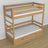 Oak Bunk Bed Natural Oak – Ladder and Joint Details, Children’s Room