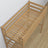 Loft bed natural oak oak – top view of the sleeping area, Nizio