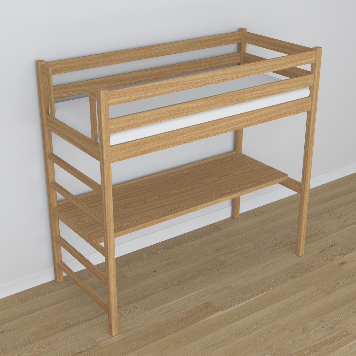 Nizio pine slatted base for loft bed – compatible with every model