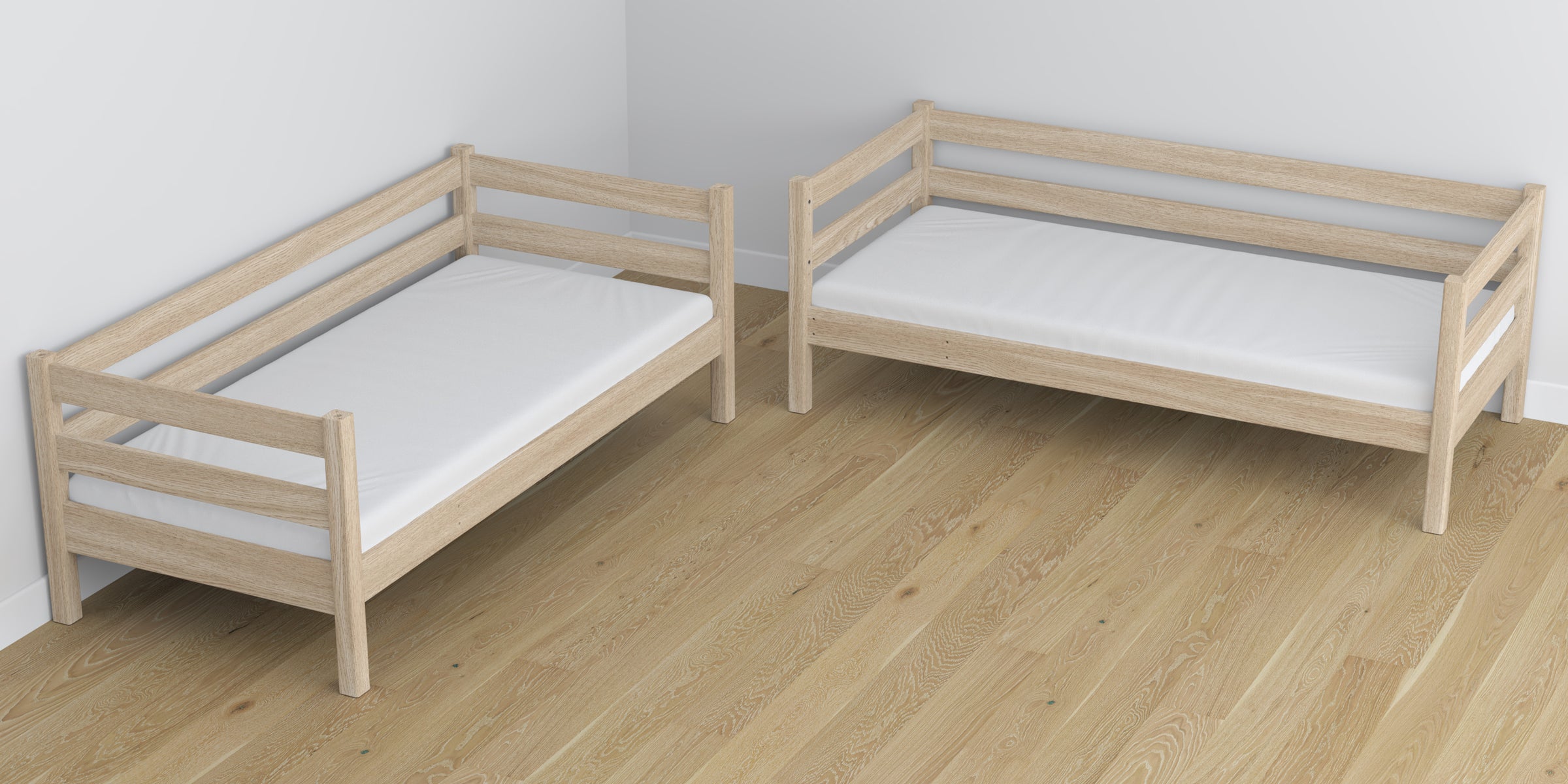 Nizio Home pine slatted base – for bunk beds and loft beds