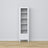 display cabinet 1S 57 Scandi wooden in custom RAL/NCS color – solid wood, Nizio