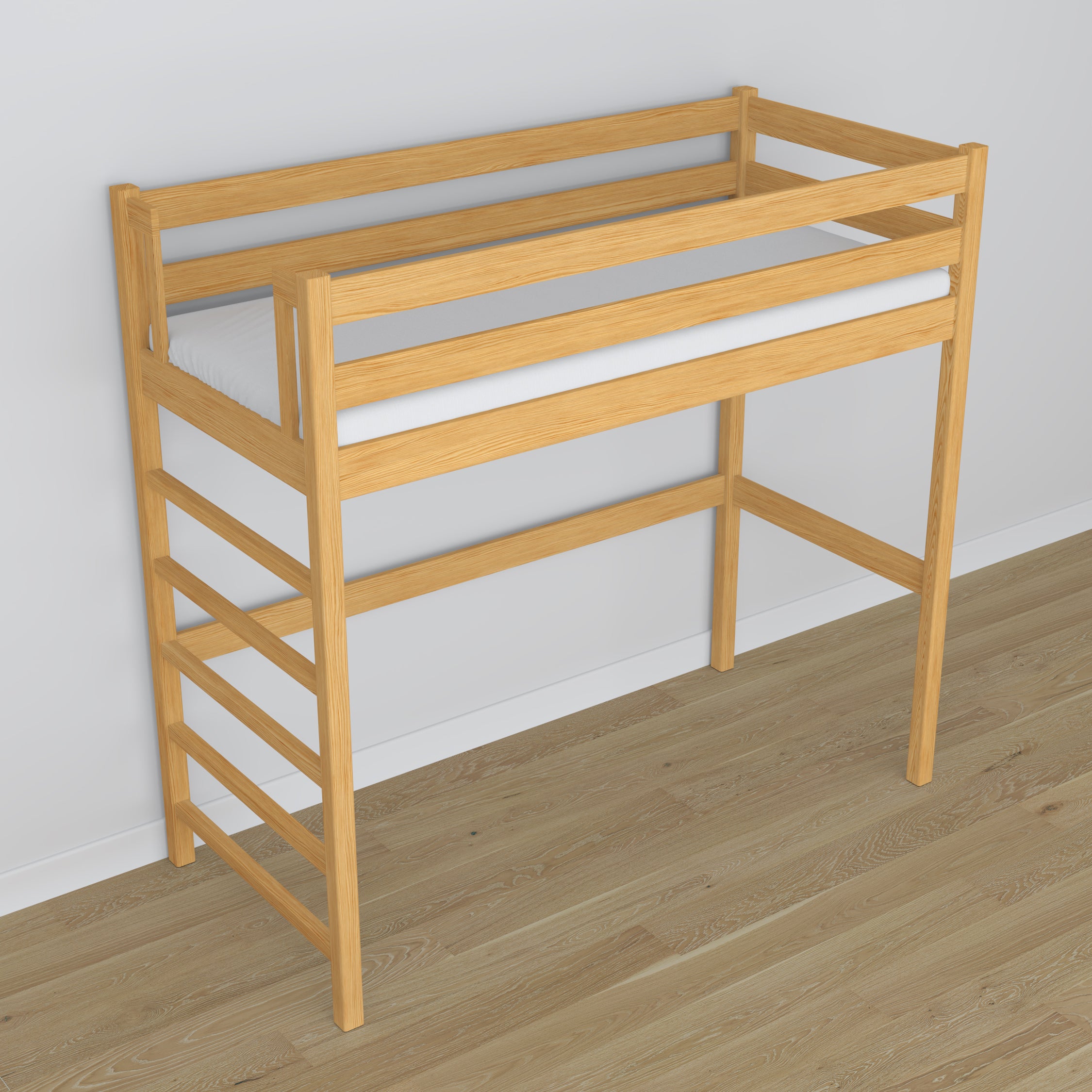 Nizio pine slatted base for loft bed – durable support base