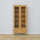 Display cabinet with drawer pine natural pine 90 cm – living room, Scandinavian style Nizio