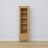 Display cabinet with drawer pine natural pine 57 cm – living room, Scandinavian style Nizio