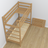 Oak Bunk Bed Natural Oak with Drawer – Scandi Children’s Room Arrangement