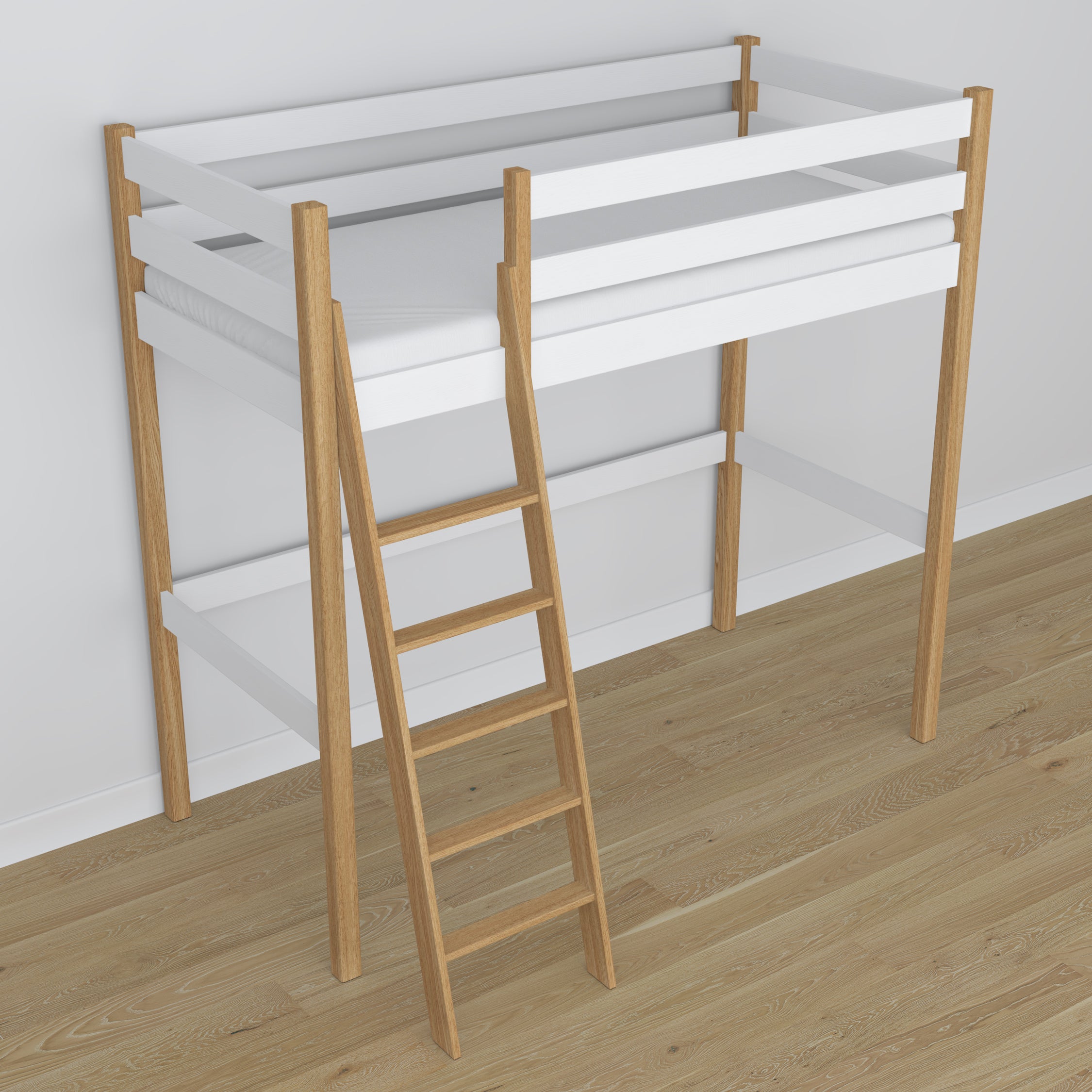 Nizio pine slatted base for loft bed – durable support base