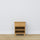 Bedside table with drawer N02 pine natural pine – bedroom, Scandinavian style
