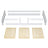 Low Bed Oak Natural Oak – Angled View, Bedroom