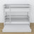 Grey Wooden Bunk Bed – Dimensions and Diagram with Mattress Drawer