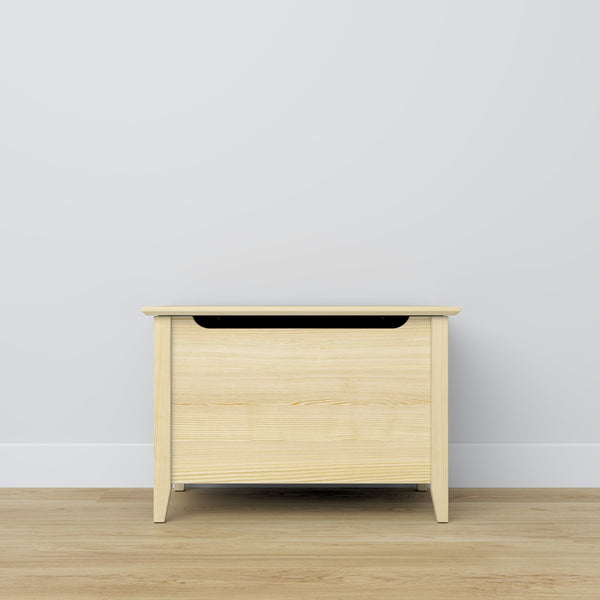 Chest pine clear pine – storage and seating, Scandinavian style by Nizio