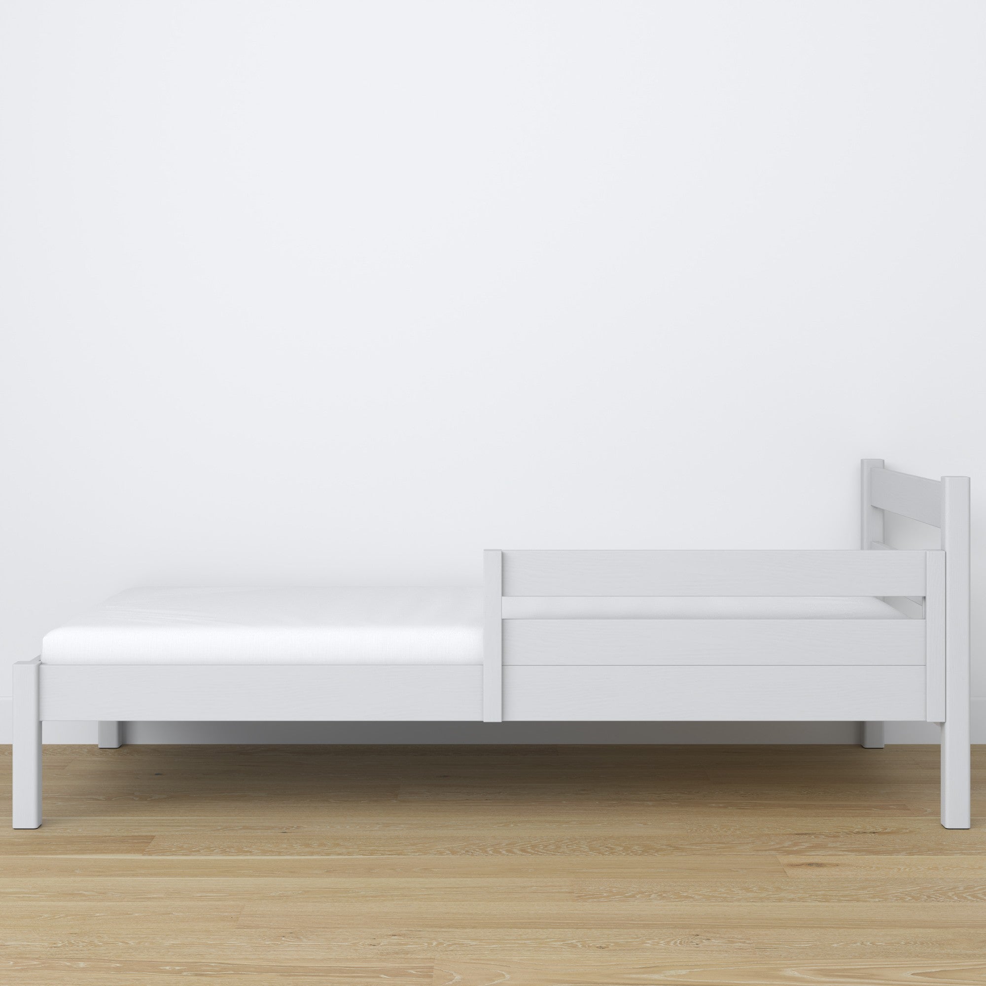 Bed rail grey wooden – dimensions and diagram, Nizio