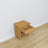 Bedside table N02 pine natural pine – open drawer, bedside storage compartment