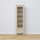 Display cabinet with drawer oak bleached oak 57 cm – living room, Scandinavian style Nizio