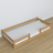 Low Bed Natural Oak in Bedroom – Scandinavian Arrangement, Oak