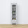 Display cabinet with drawer wooden grey 57 cm – living room, Scandinavian style Nizio