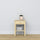 Bedside table with drawer N01 pine clear pine – bedroom, Scandinavian style