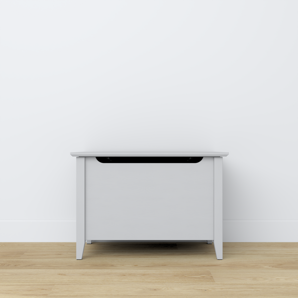 Wooden chest Scandi grey