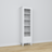 Wooden display cabinet 1S 57 Scandi white
