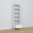 Wooden shelf 1S 57 Scandi white