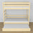 Clear Pine Wooden Bunk Bed – Dimensions and Diagram with Mattress Drawer
