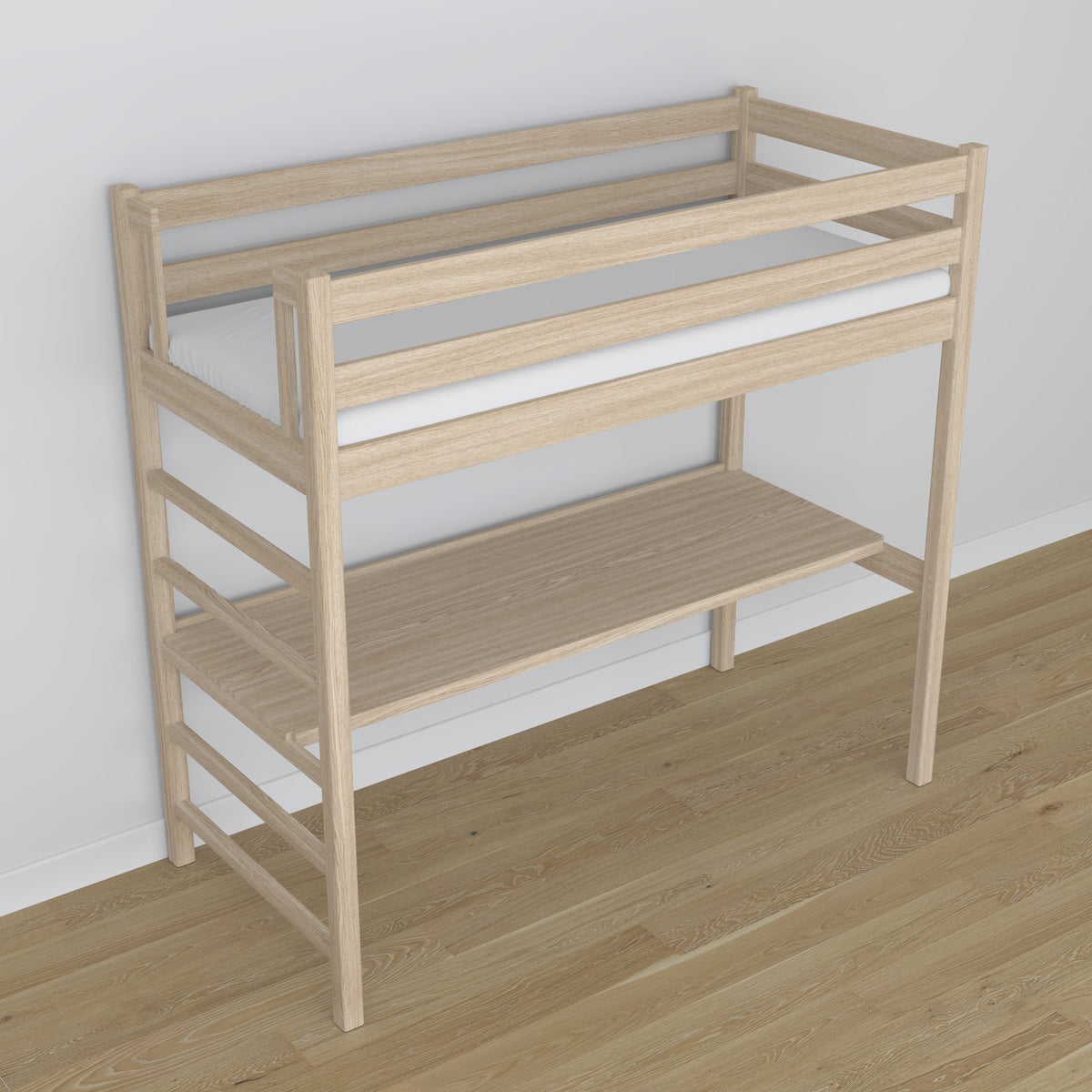 Nizio pine slatted base for loft bed – compatible with every model