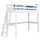 White Wooden Loft Bed – Children’s Room, Solid Wood, Scandi Style
