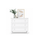 Chest of drawers with 3 drawers wooden white 105 cm – bedroom, Scandinavian style