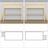Clear Pine Wooden Loft Bed – Top View of Sleeping Area